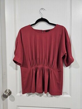 Ann Taylor Factory Women's Red Top